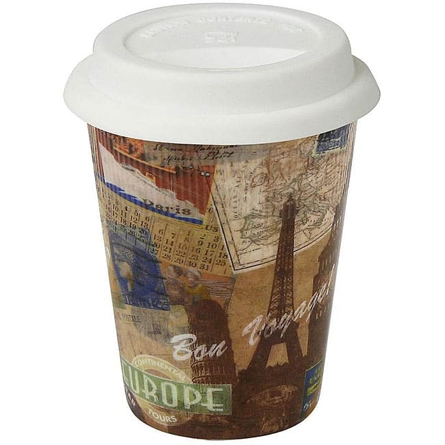 Konitz Bon Voyage! Travel Mugs (Set of 4)