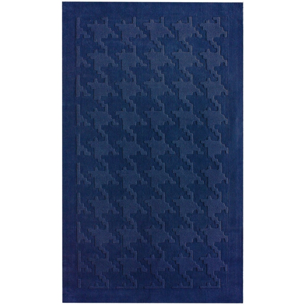 nuLOOM Handtufted Spectrum Houndstooth Wool Rug (5' x 8') Nuloom 5x8   6x9 Rugs