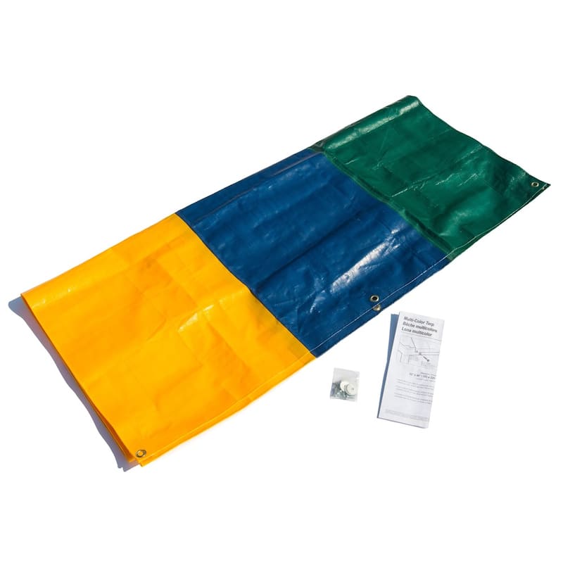 Swing-N-Slide Multi-Color Swing Set Tarp - 52" x 90"