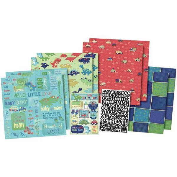 Karen Foster 'Our Little Man' Scrapbook Kit - Bed Bath & Beyond - 5924033