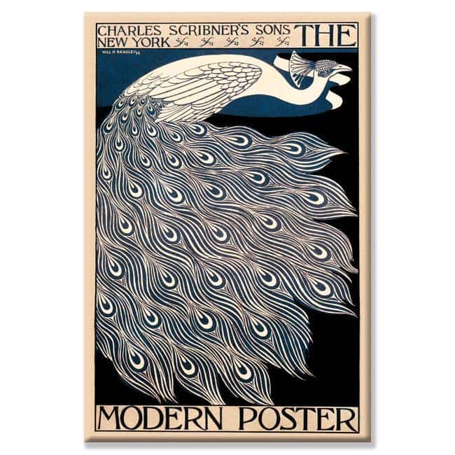Will H. Bradley 'Modern Poster' Canvas Art