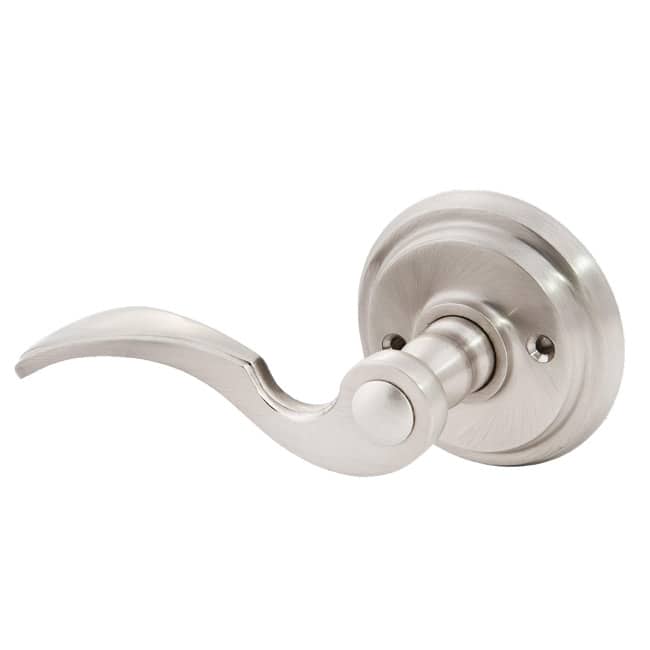Sure-Loc Solid Dummy Door Lever (Satin Nickel)