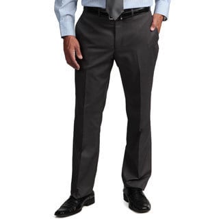Shop Kenneth Cole Reaction Men's Slim-Fit Solid Grey Flat-Front Suit ...