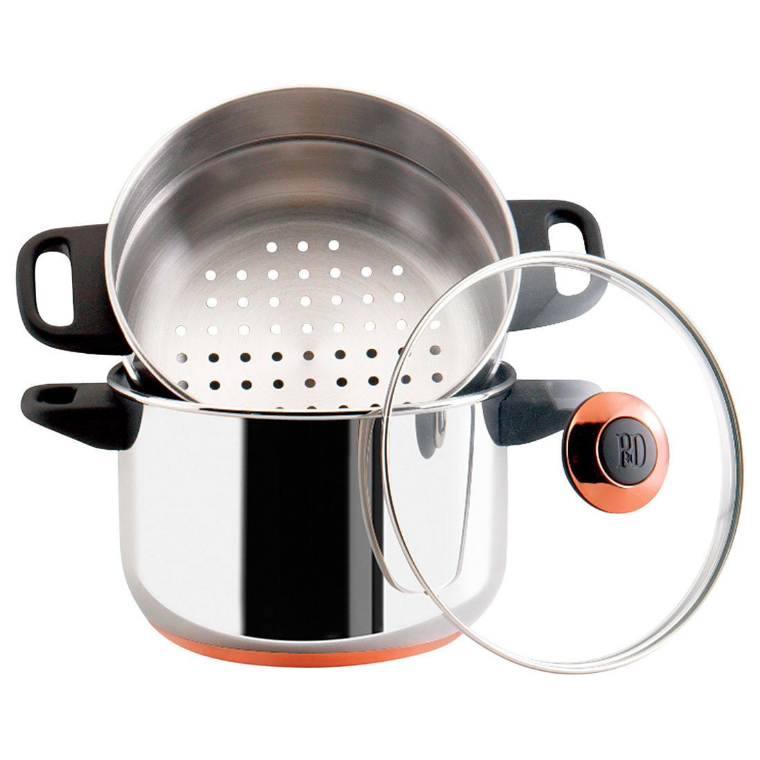 Farberware Classic Series Stainless Steel Stack and Steam Sauce Pot and  Steamer Insert, 3 Quart & Reviews