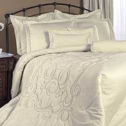 Shop Regency Bone California King 4 Piece Comforter Set On Sale