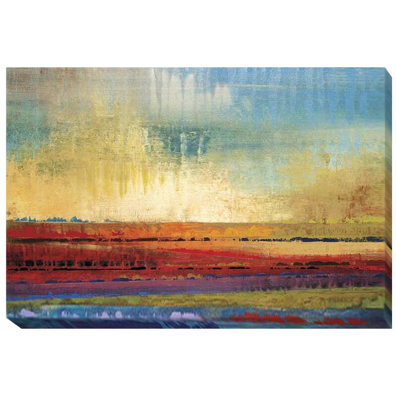 Selina Rodriguez 'Horizons I' Canvas Art - Stretched 24x36
