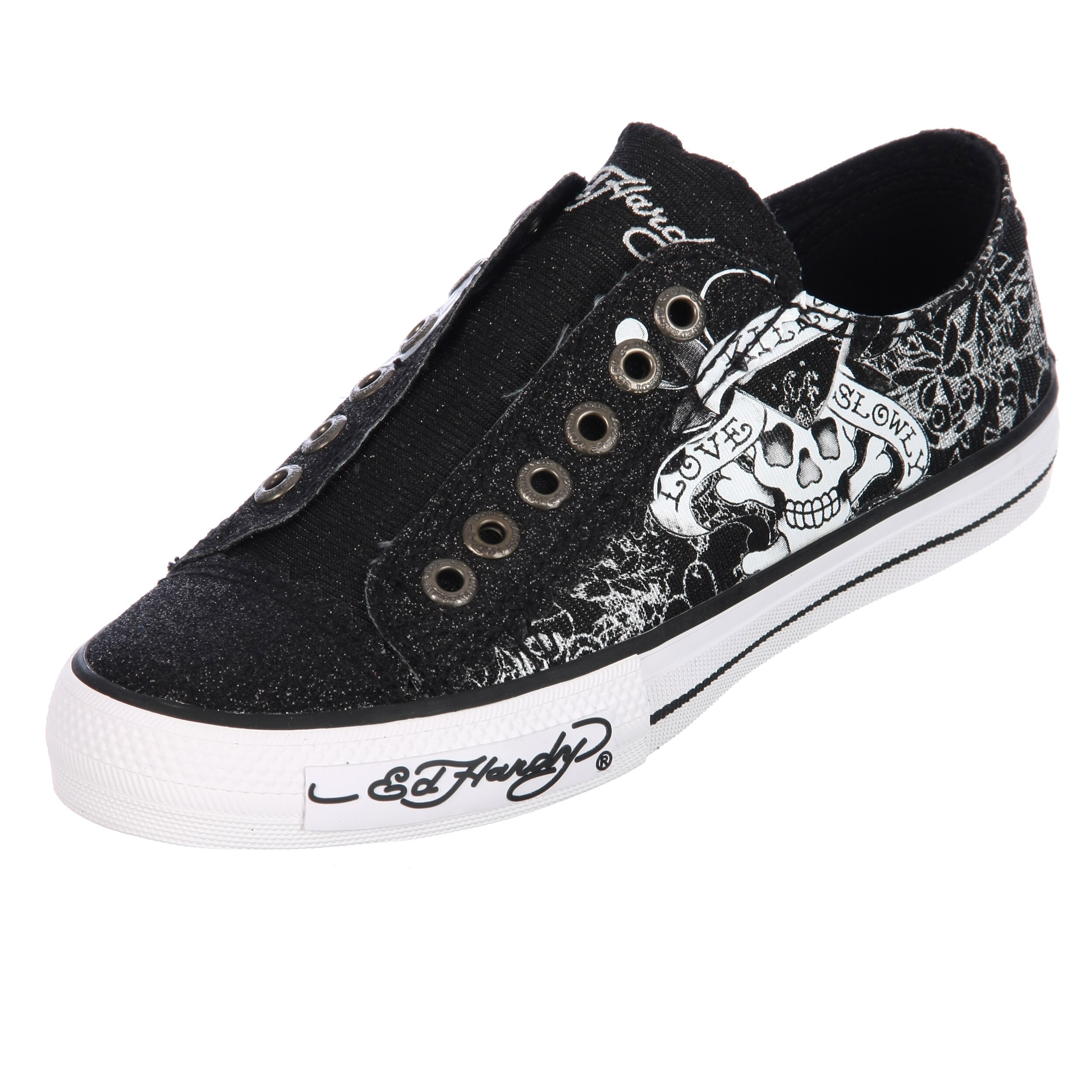 ed hardy lowrise sneakers