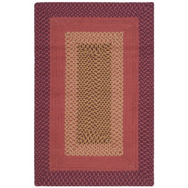 Safavieh Handwoven Reversible Pink Braided Rug 2'6 x 4' Free