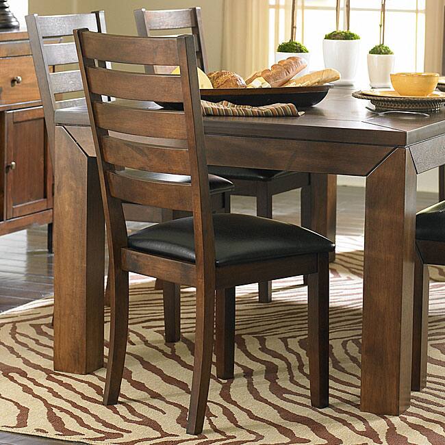 Luke Brown Dining Chairs by TRIBECCA HOME (Set of 2)