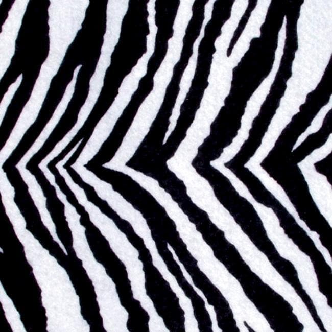 The New Image 30 inch Zebra Craft Felt