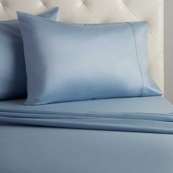 Grand Luxe Egyptian Cotton 500 Thread Count Sateen Solid Sheet Set