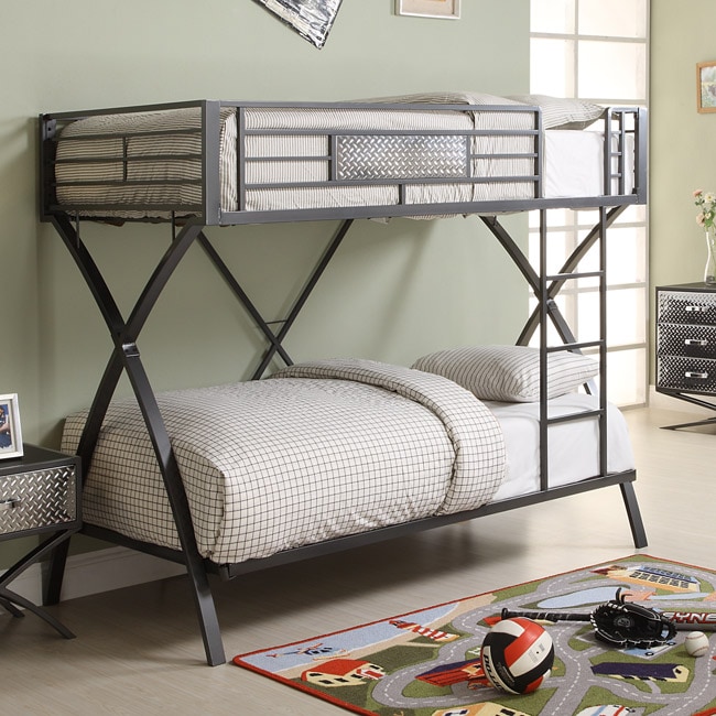 Carter Metal Twinsize Bunk Bed Free Shipping Today 13645871