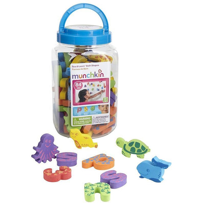 Munchkin Sea And Learn Bath Shapes