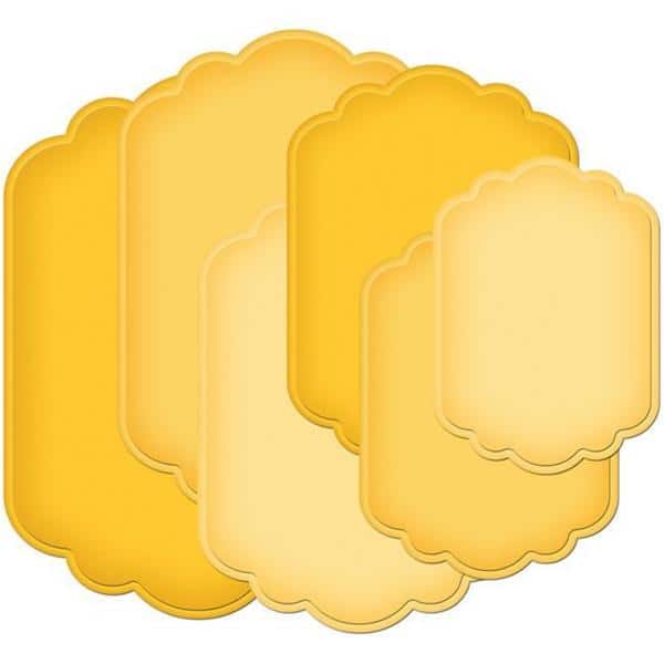 Spellbinders grand large labels