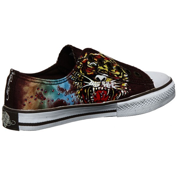 Shop Ed Hardy Women's 'Jupitar' Rhinestone Lowrise Shoes Shop Ed Hardy Women's 'Jupitar' Rhinestone Lowrise Shoes