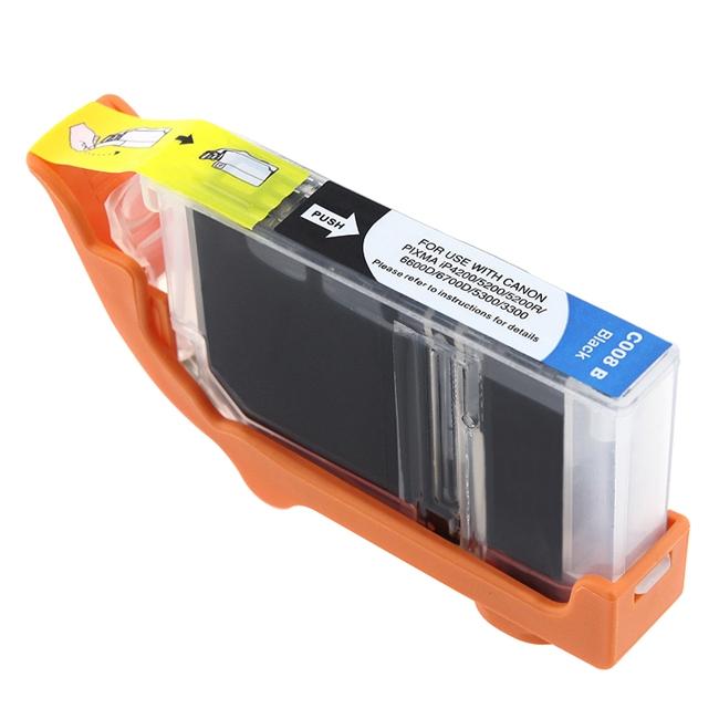 Canon Cli 8bk Compatible Black Ink Cartridge (BlackPage Yield ~280 pages (Actual yield depends on printer and specific use)Type Generic/ aftermarketWarning California residents only, please note per Proposition 65 that this product may contains chemica