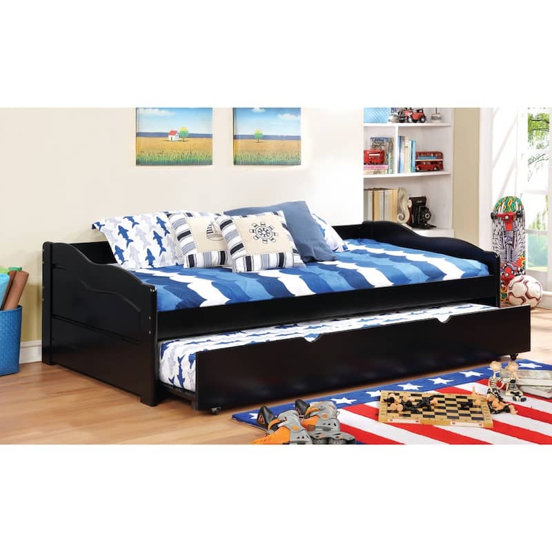 Savery Contemporary Wooden 2-Piece Daybed with Trundle by Taylor & Olive