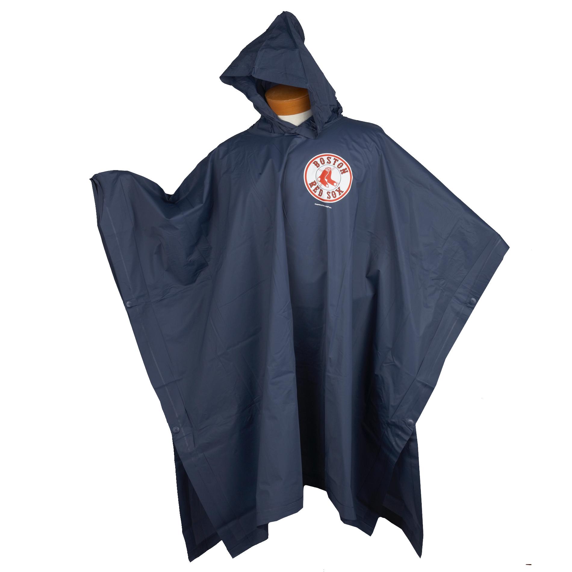 Boston Red Sox 14mm Pvc Rain Poncho