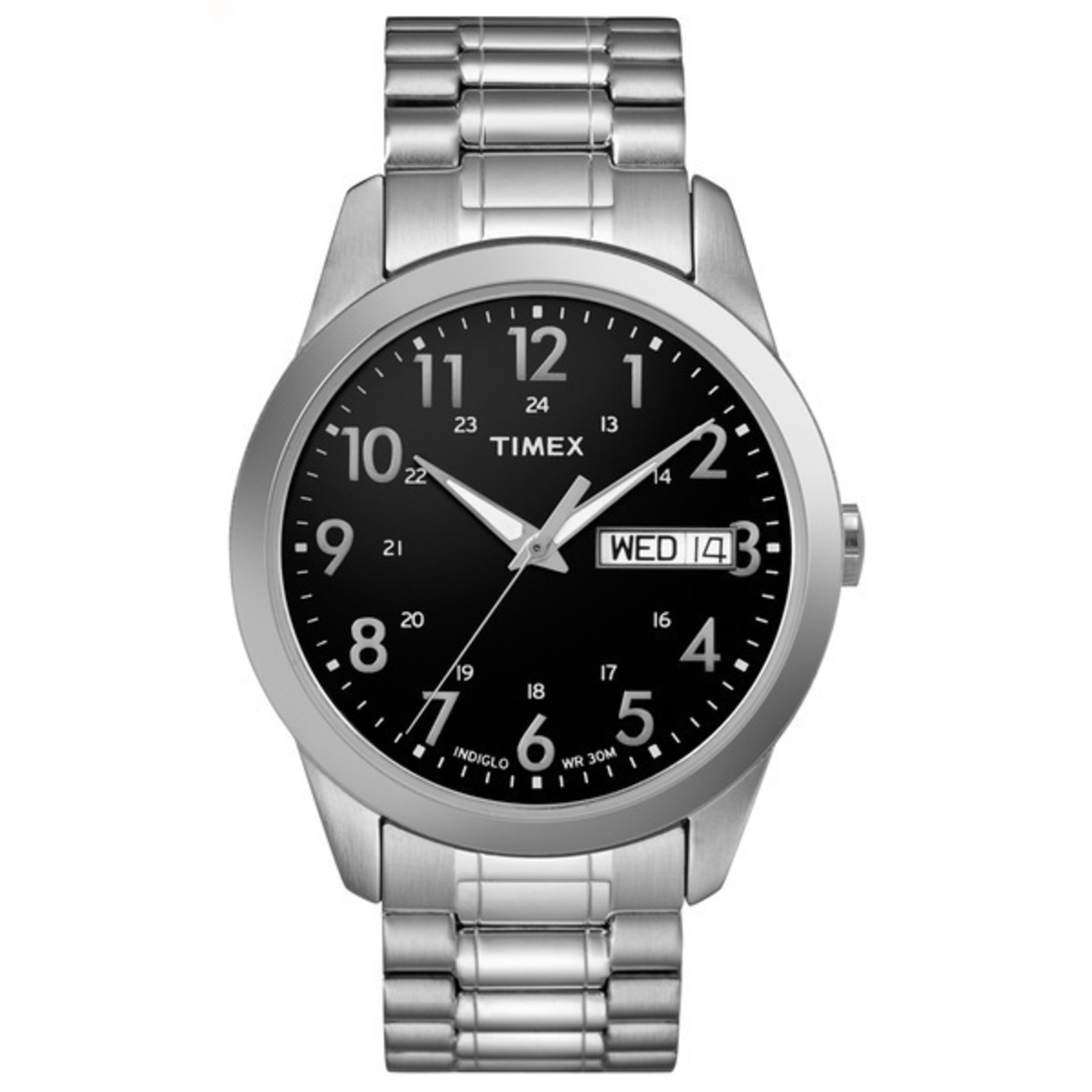 Timex Men's T2M932 Stainless Steel Elevated Classics Expansion Bracelet Watch