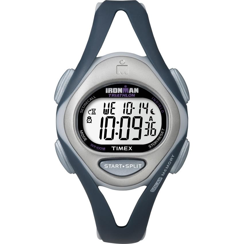 Timex T5K4519J Women's Ironman Sleek 50-lap Blue/ Light Blue ...