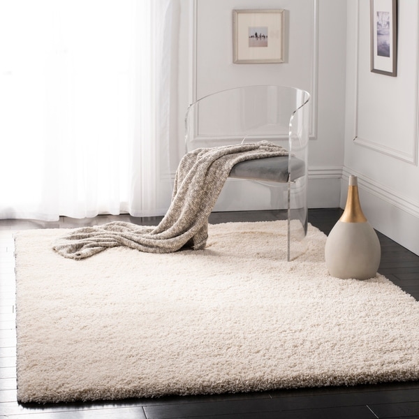 Safavieh California Cozy Plush Ivory Shag Rug - 8' x 10'
