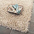 Safavieh Classic Ultra Handmade Taupe Shag Rug - 6' x 9'