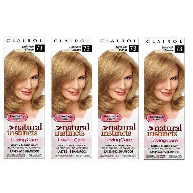 Shop Clairol Loving Care 73 Light Ash Blonde Hair Color Pack