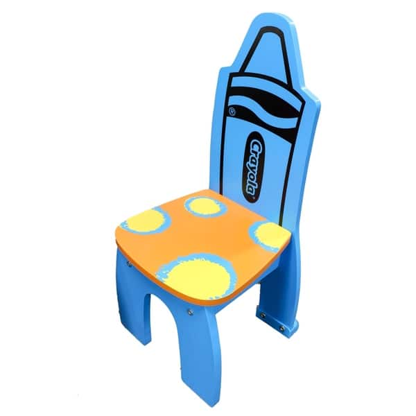 Shop Crayola Wooden Desk And Chairs Set Overstock 5955573