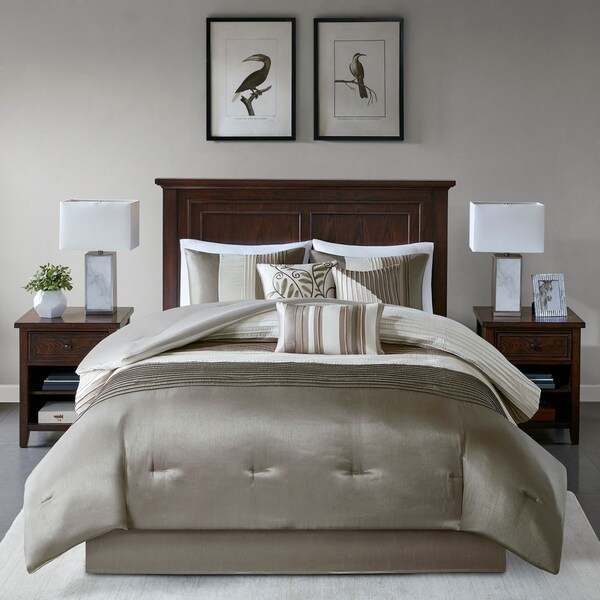 Madison Park Eastridge 7-piece Comforter Set. Opens flyout.