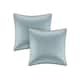 Madison Park Whitman Blue/ Brown Complete Comforter and Cotton Sheet Set