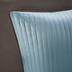 Madison Park Whitman Blue/ Brown Complete Comforter and Cotton Sheet Set