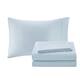 Madison Park Whitman Blue/ Brown Complete Comforter and Cotton Sheet Set