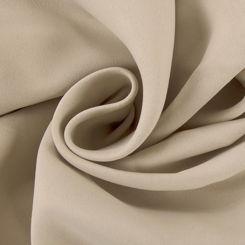 Exclusive Fabrics Eggnog Room Darkening Curtain Panel (2 Panels)