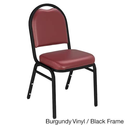 (Case of 40) Banquet Chairs - Dome-back Padded Stack Vinyl Chairs