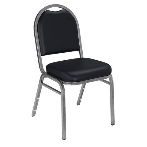 (Case of 40) Banquet Chairs - Dome-back Padded Stack Vinyl Chairs