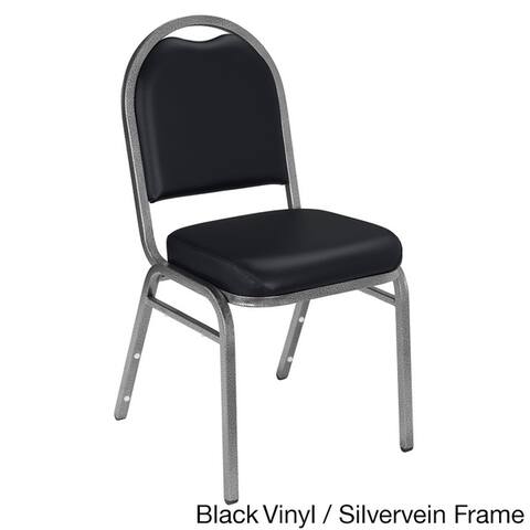 (Case of 40) Banquet Chairs - Dome-back Padded Stack Vinyl Chairs