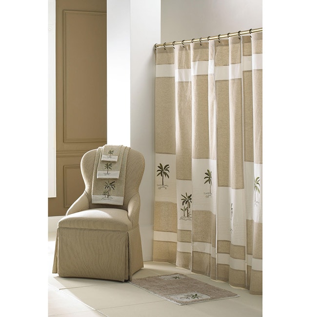 Shop Croscill Tropical Pattern 70x72 Inch Fiji Shower Curtain