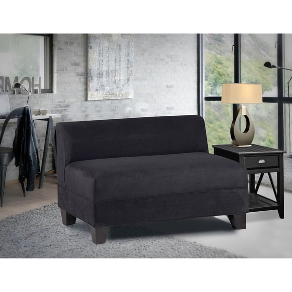 Makenzie Midnight Black Loveseat