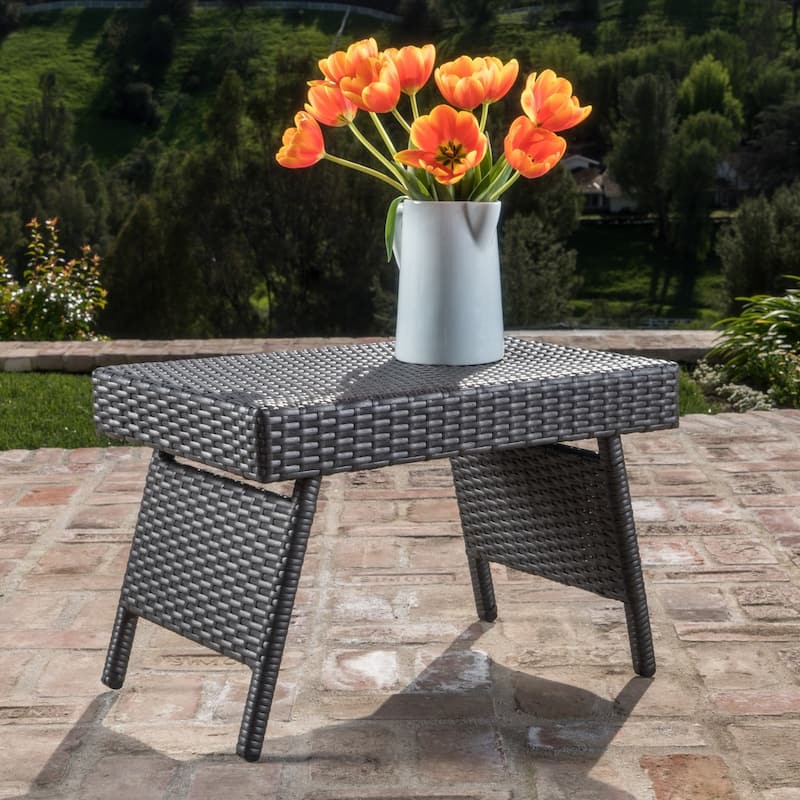 Toscana Outdoor 2-piece Wicker Adjustable Chaise Lounge Set by Christopher Knight Home