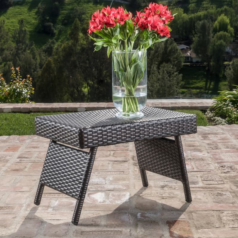 Toscana Outdoor 2-piece Wicker Adjustable Chaise Lounge Set by Christopher Knight Home