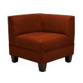 Makenzie Crimson Corner Chair