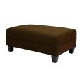 Makenzie Chocolate Cocktail Ottoman
