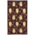 Safavieh Handmade Foliage Violet Wool Rug - 7'9" x 9'9"