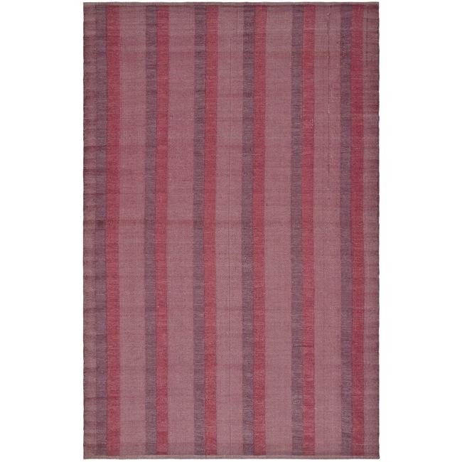 Handmade Thom Filicia Danforth Indian Red Outdoor Rug (6 X 9)