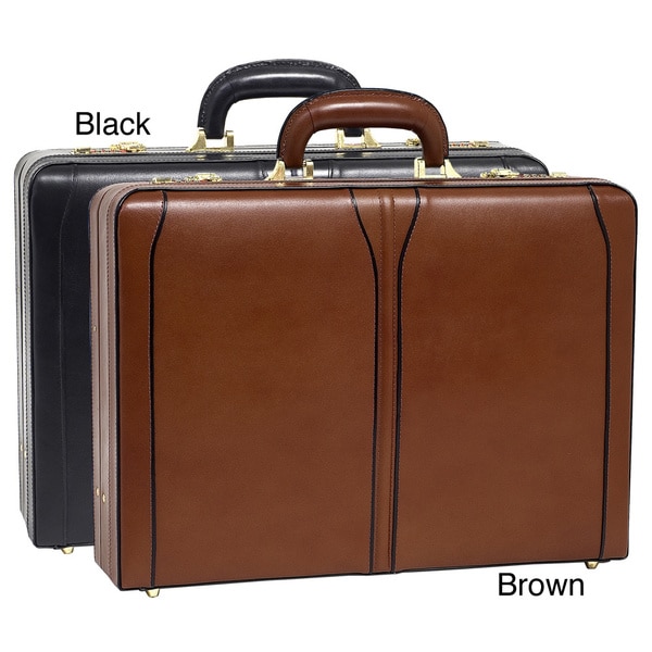 McKlein USA Turner Leather Attache   13658521   Shopping