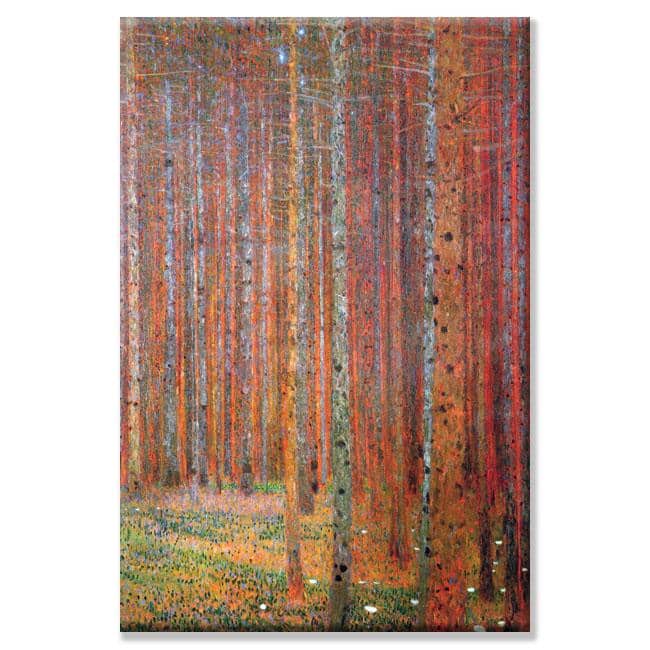 Gustav Klimt 'Tannenwald' Canvas Art