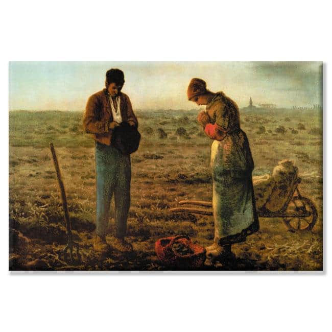 Jean Francois Millet 'Angelus' Canvas Art