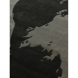 preview thumbnail 3 of 1, nuLOOM Handmade Pino Footprint Rug - 7'6 x 9'6