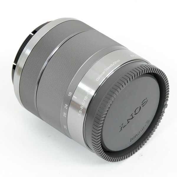 thumbnail image 2 of Sony SEL1855 18-55mm F/3.5-5.6 E-Mount Zoom Lens – Near Mint, Silver, Japan 2 of 2