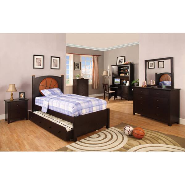 Shop Furniture Of America Connor Basketball Theme Twin Size